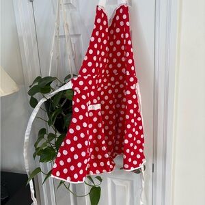 Super Cute Red Polka Dot Apron